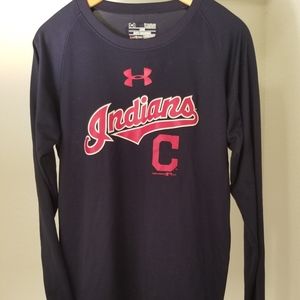 UNDER ARMOUR CLEVELAND INDIANS YOUTH L